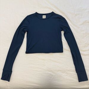 Ardene Navy Blue Long Sleeve Tee